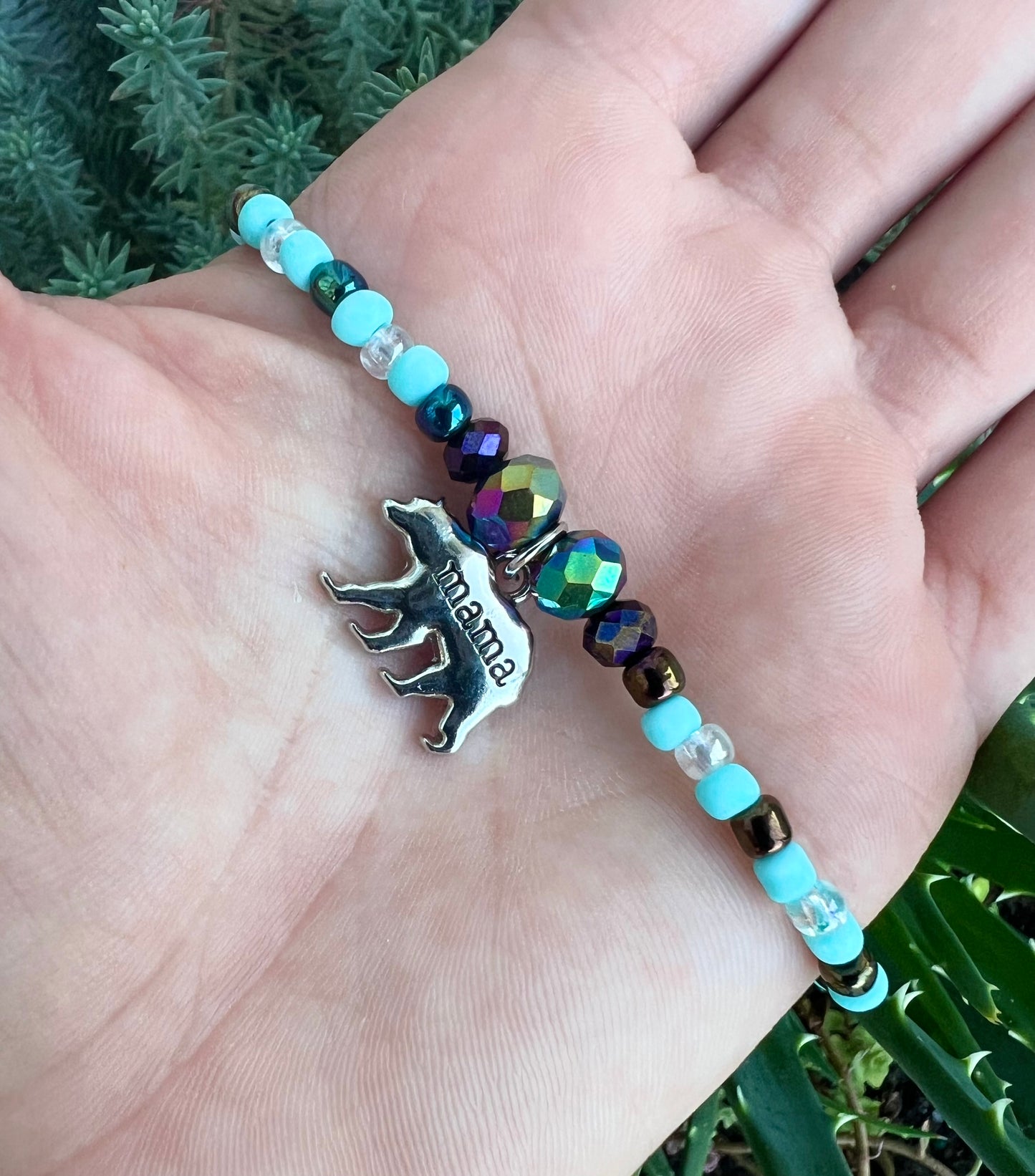 Handmade Mama Bear Anklet/Bracelet