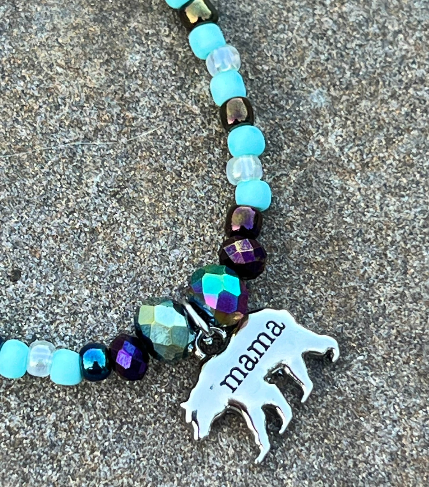 Handmade Mama Bear Anklet/Bracelet