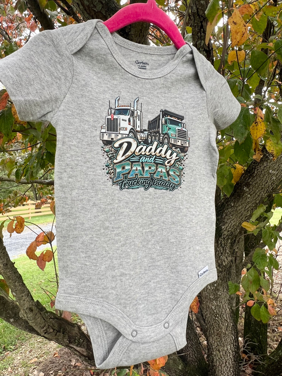 Daddy & Papa Adorable Onsie 3-6 MO