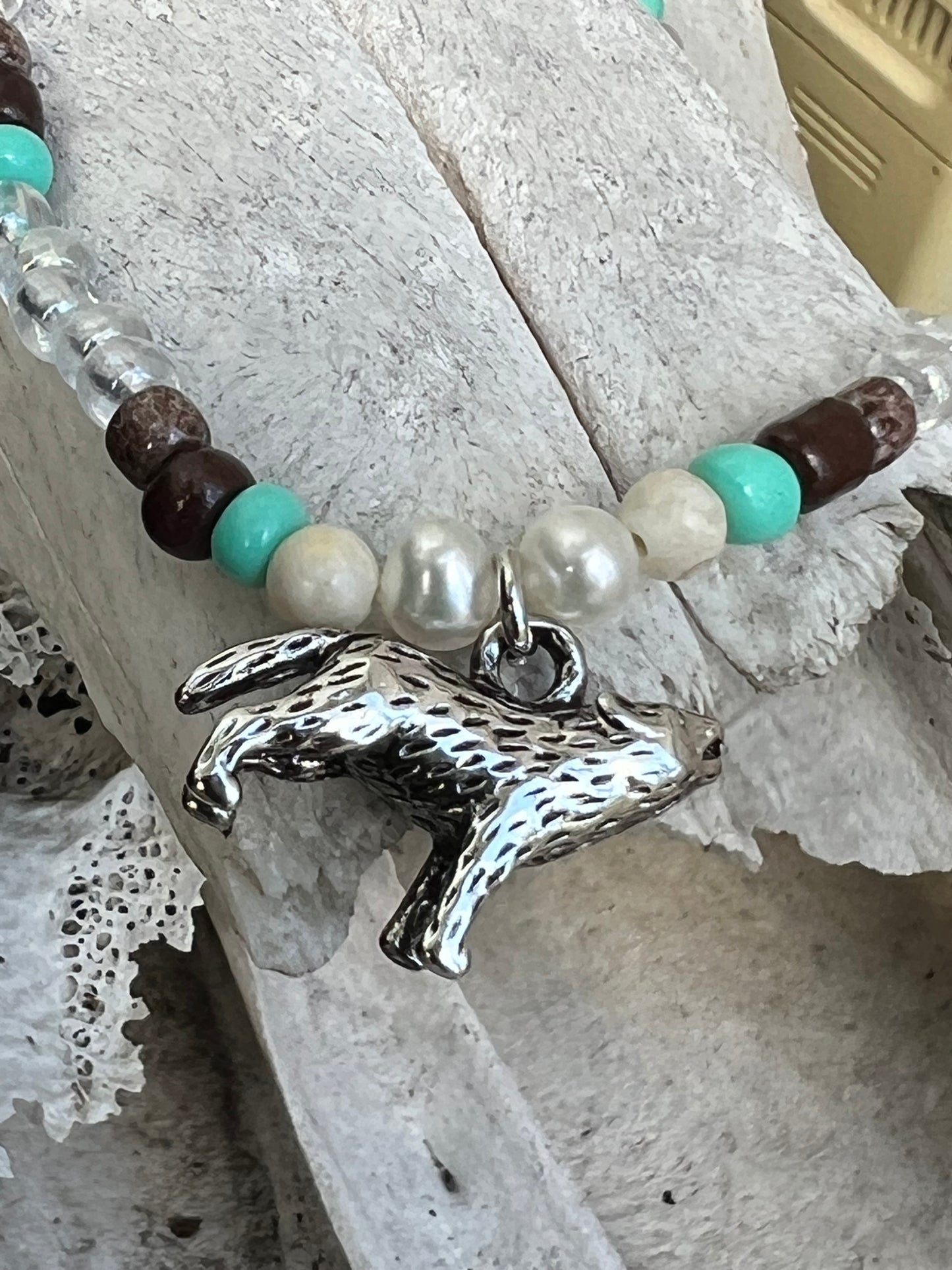 Handmade Silver Wolf Anklet/Bracelet
