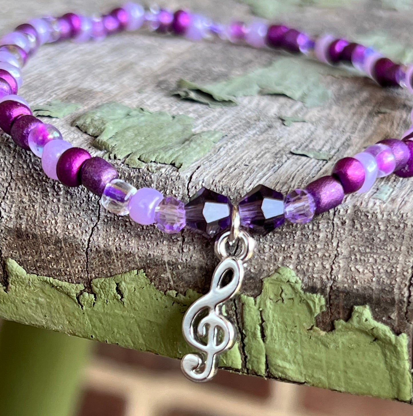 Handmade Music Lovers Anklet - Large