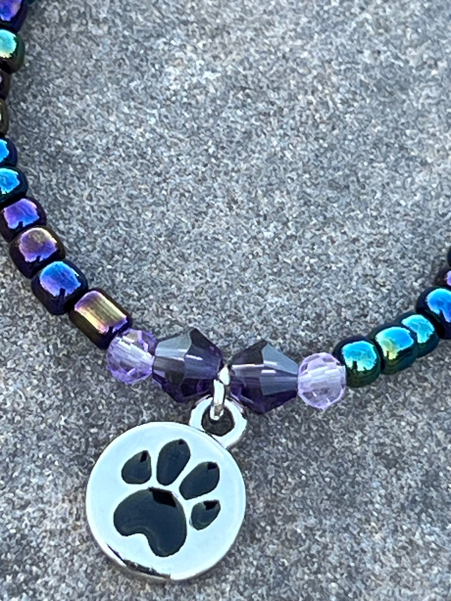 Handmade Dog Paw Anklet/Bracelet