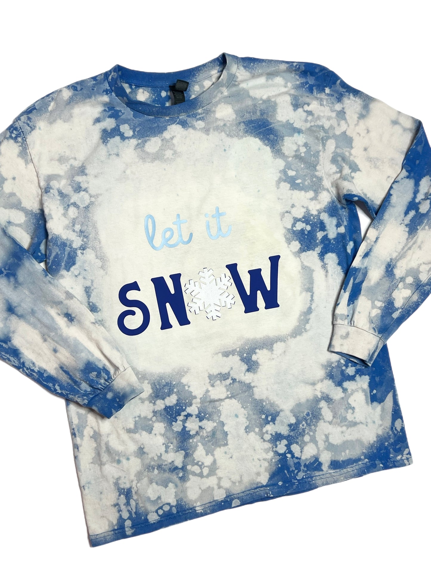 Let It Snow - Custom Made Long Sleeve T-Shirt