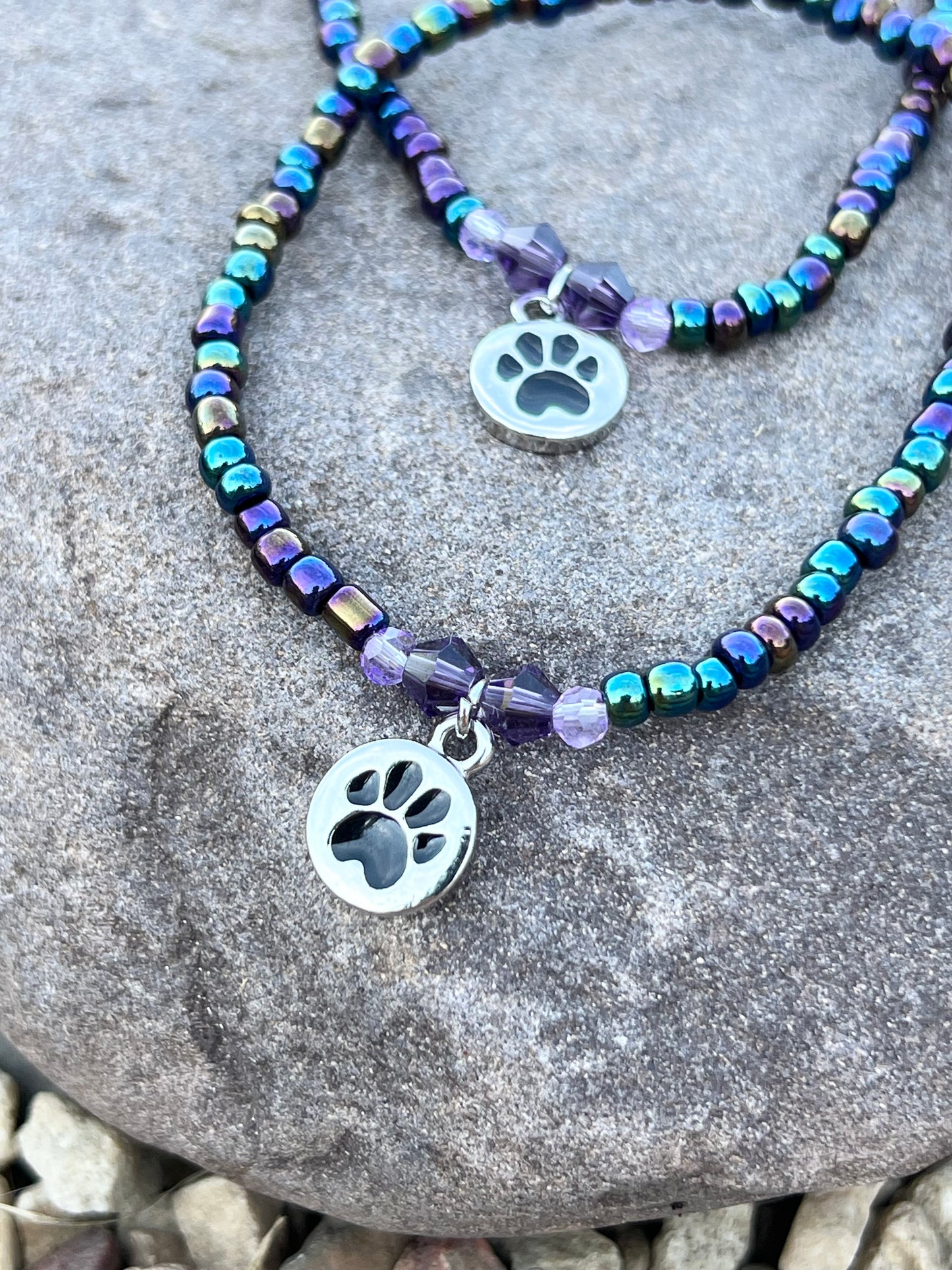 Handmade Dog Paw Anklet/Bracelet