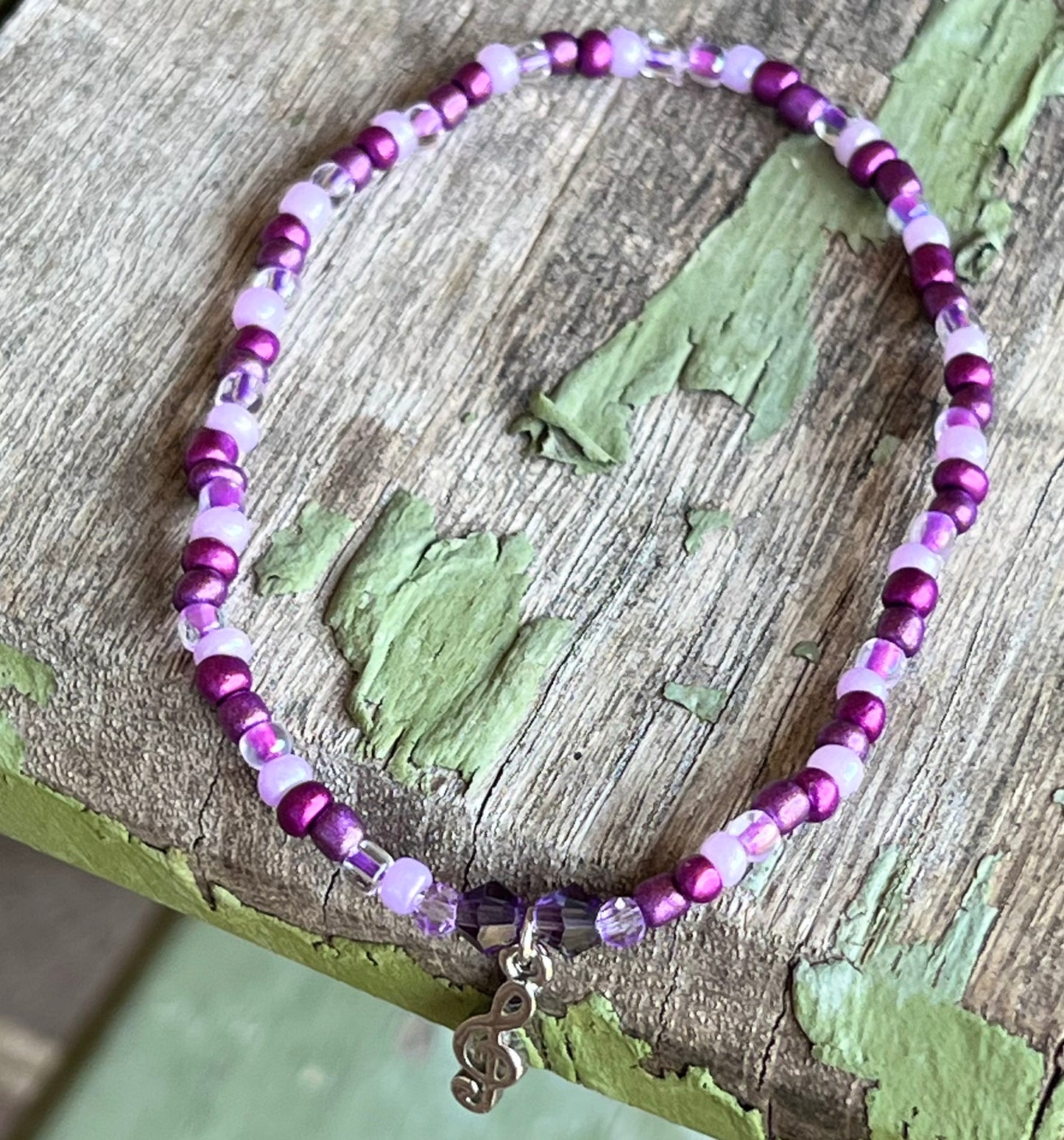 Handmade Music Lovers Anklet - Large