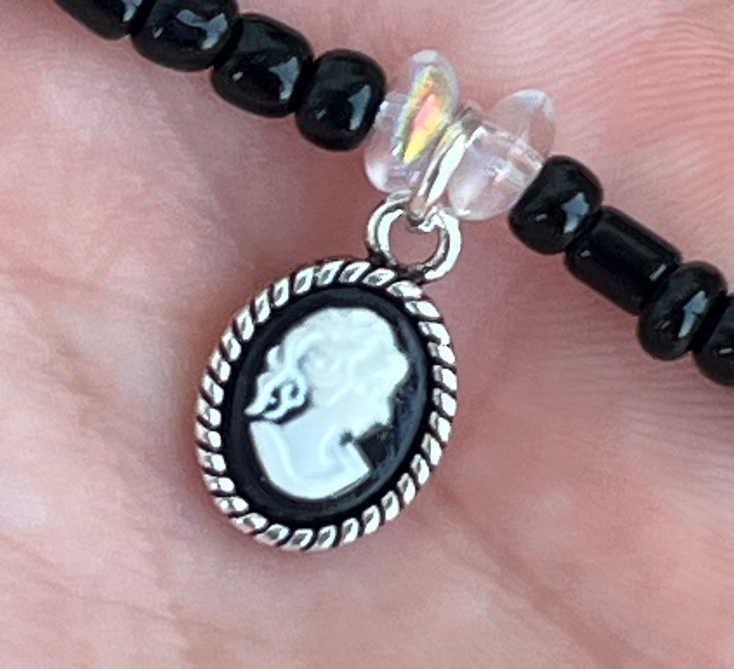Handmade Cameo Anklet/Bracelet