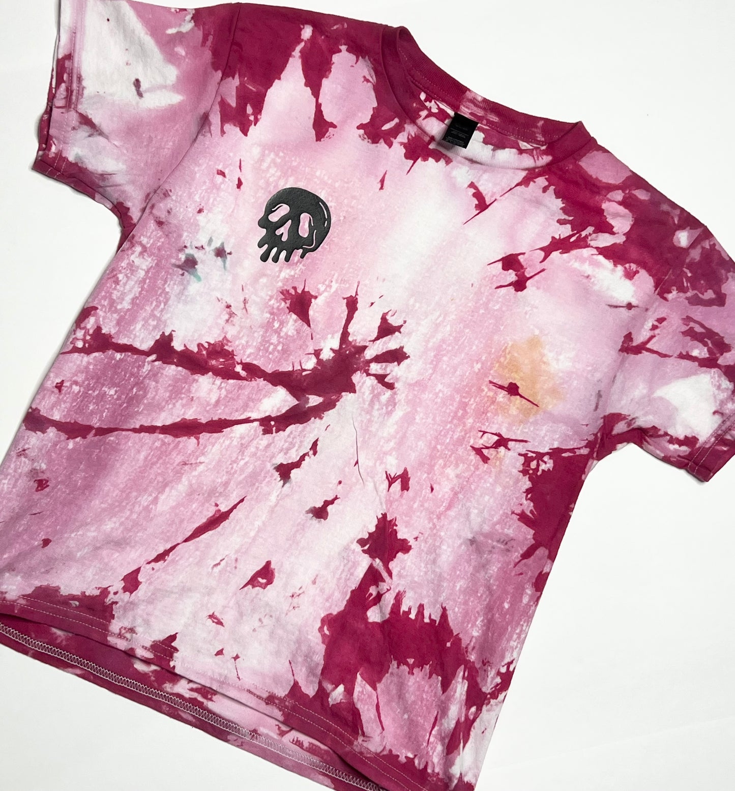 Custom Made Kids Tie Dye T-Shirt - Somebody’s Feral Kid - Double Sided