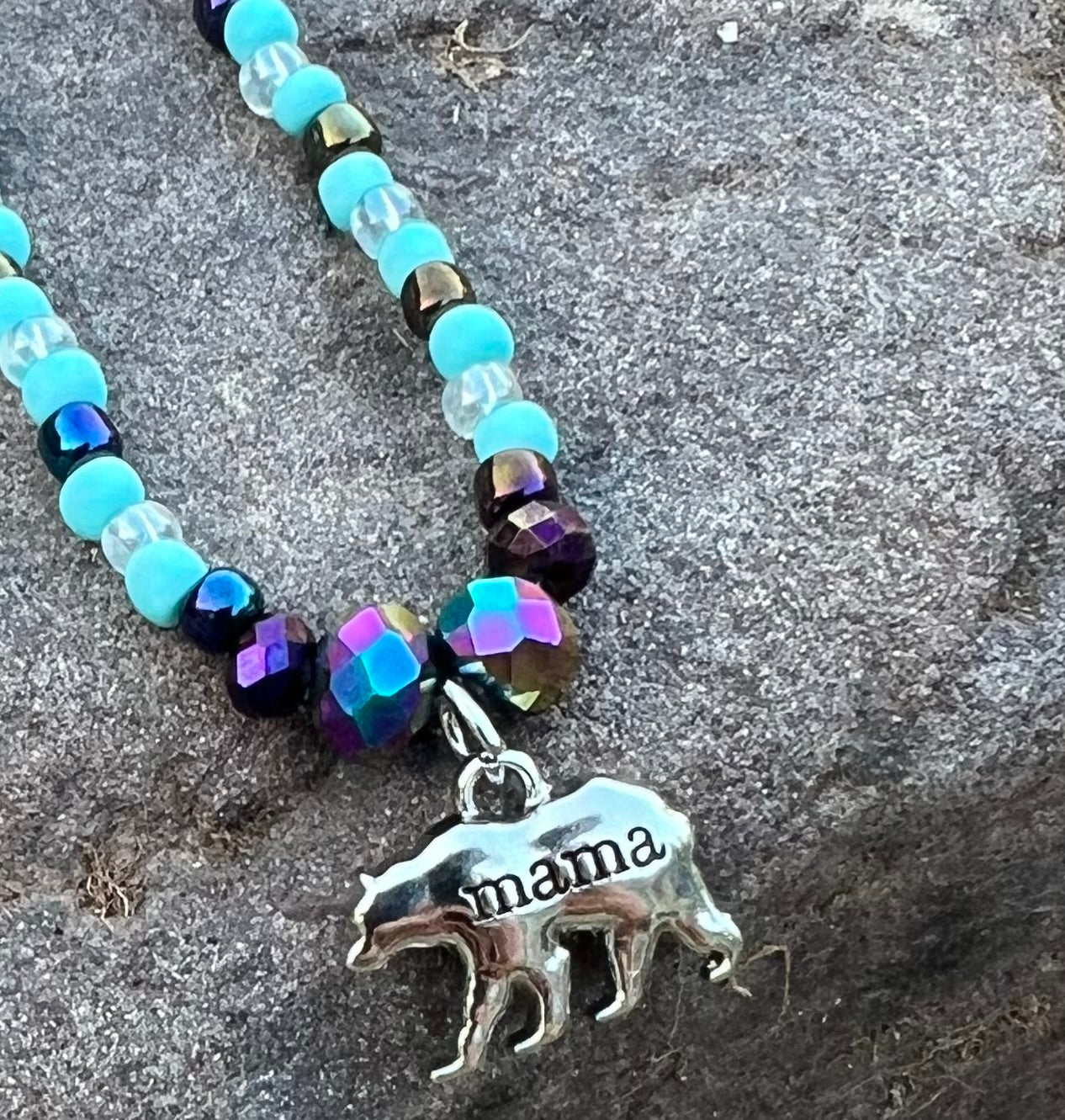 Handmade Mama Bear Anklet/Bracelet