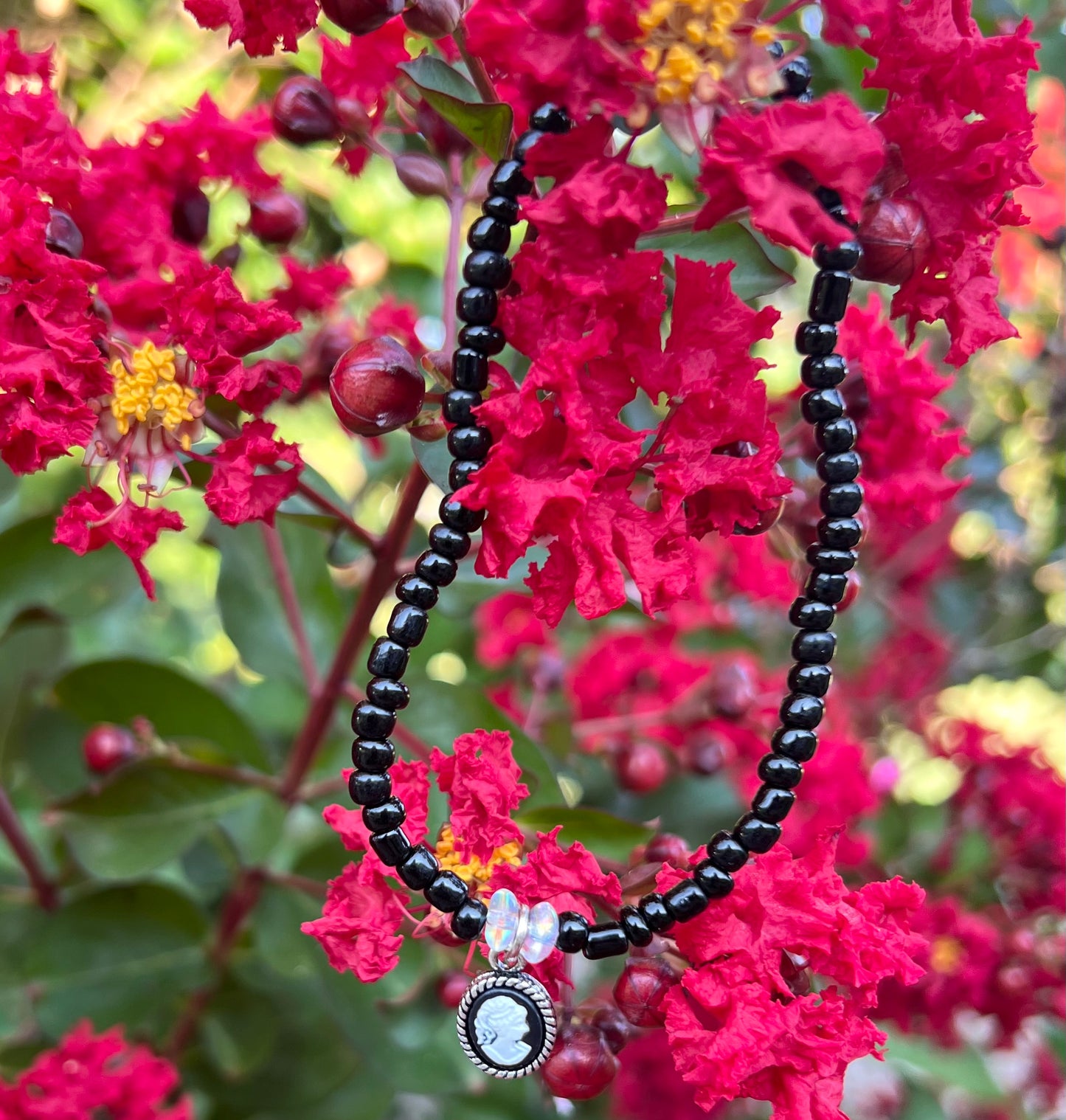 Handmade Cameo Anklet/Bracelet