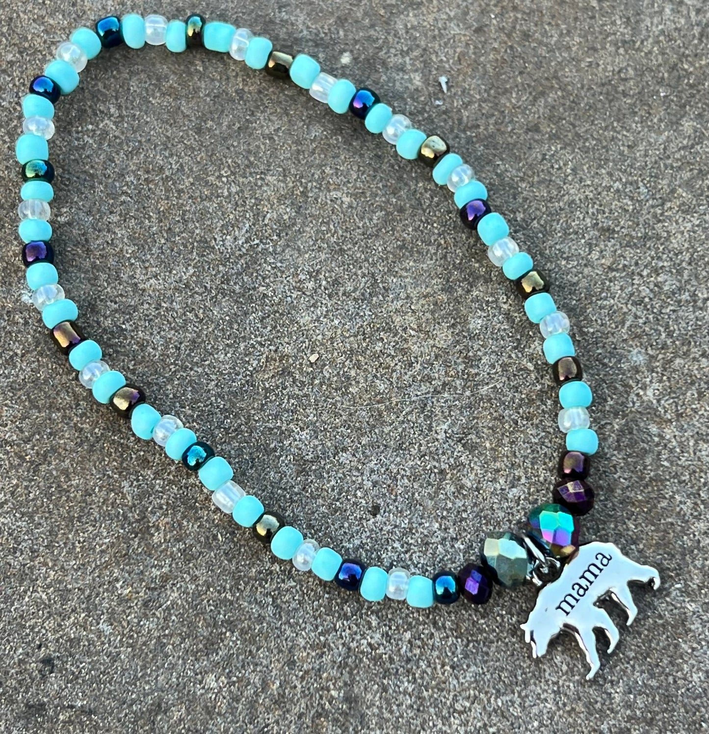 Handmade Mama Bear Anklet/Bracelet