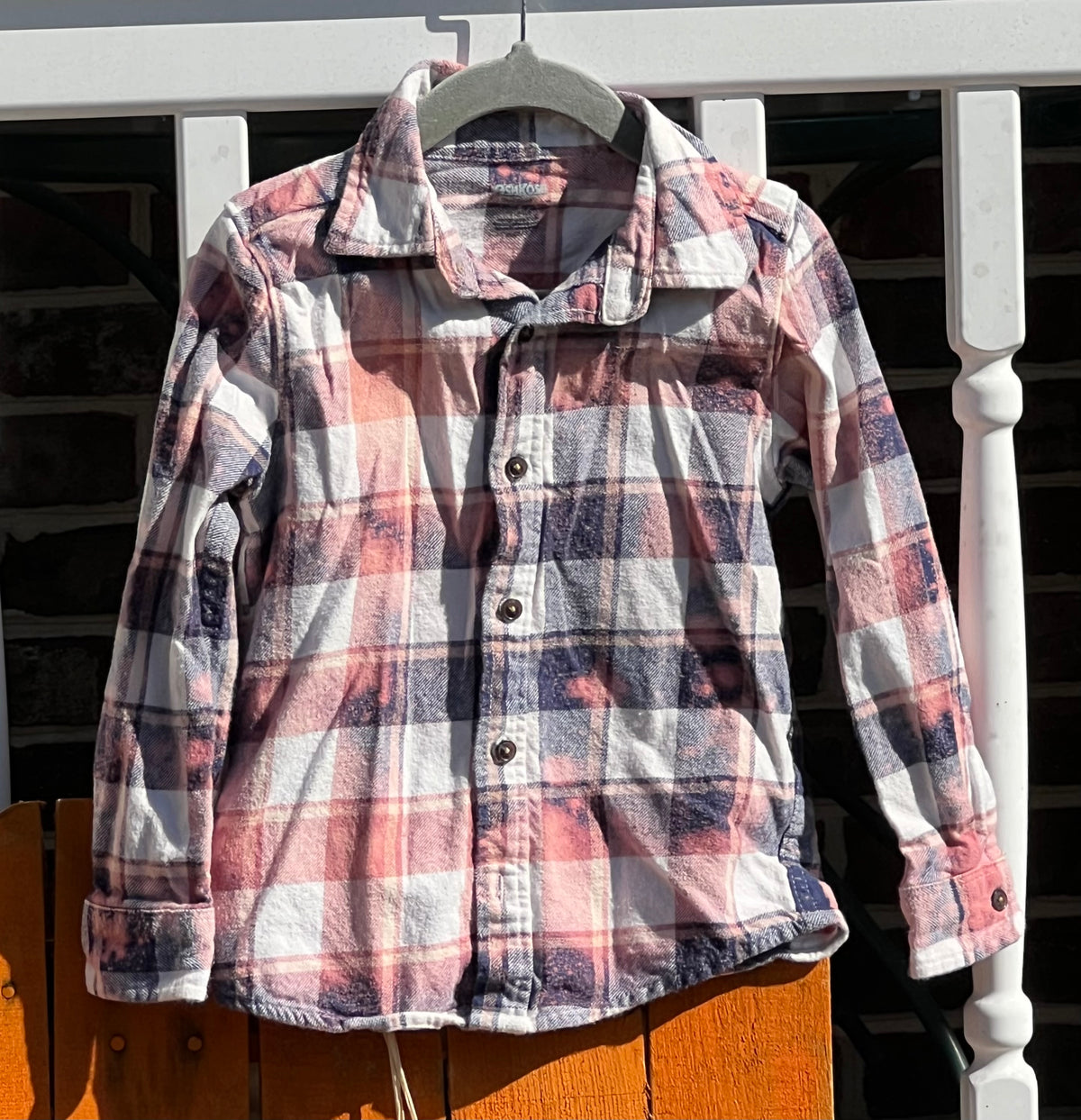 Moon Child Upcycled Flannel - Child’s 4T
