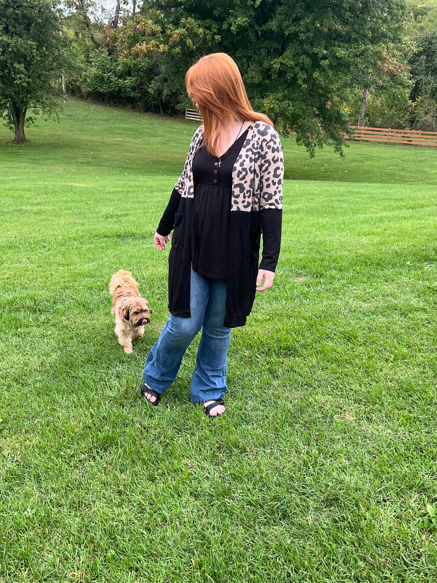 Leopard Lightweight Cardigan