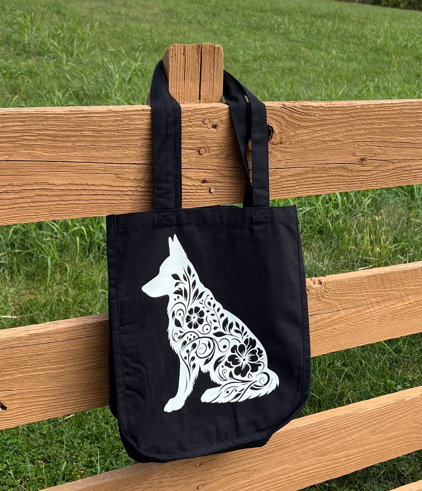 Customized Canvas Tote - German Shepherd Lovers