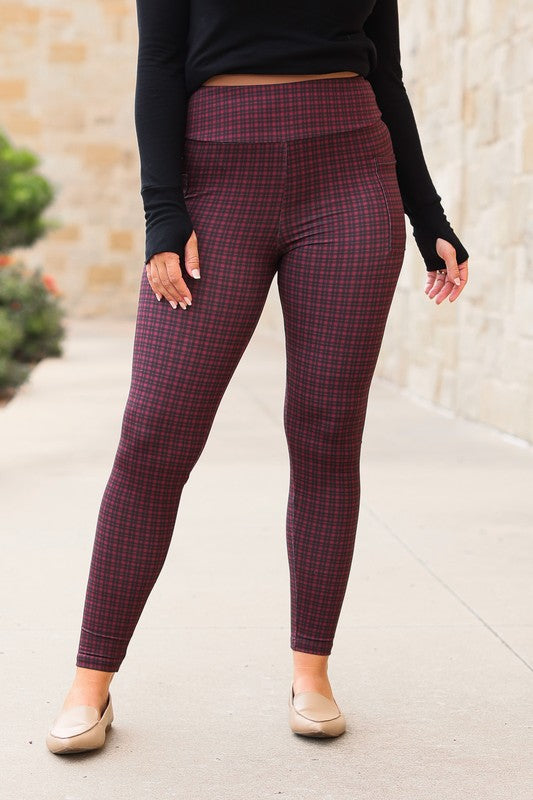 Plaid Lovers Leggings TC2