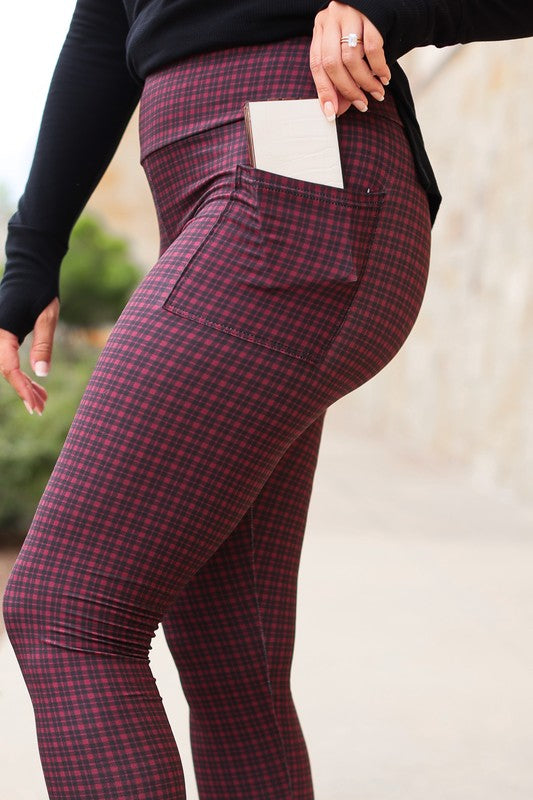 Plaid Lovers Leggings TC2