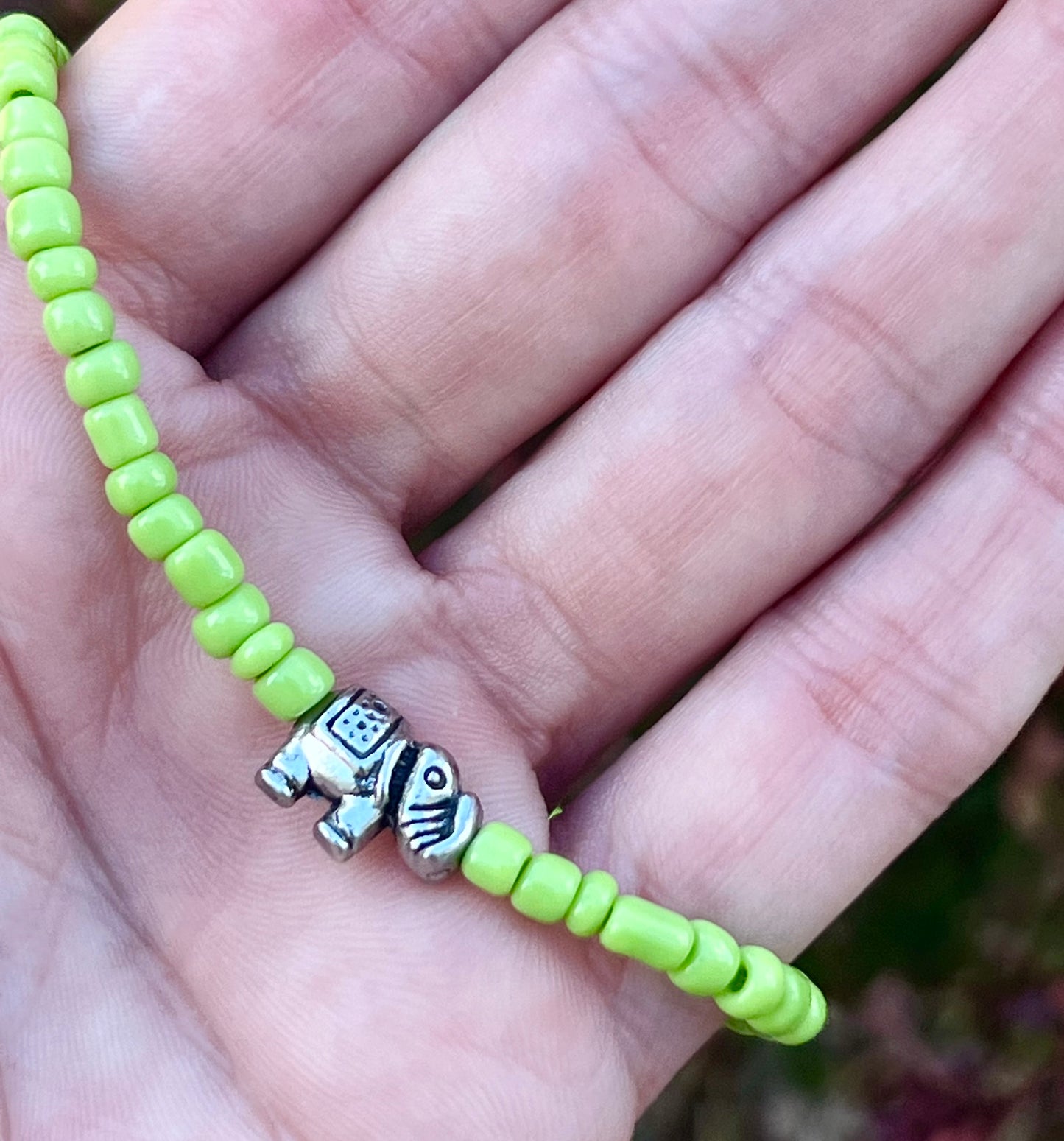 Handmade Elephant Anklet/Bracelet