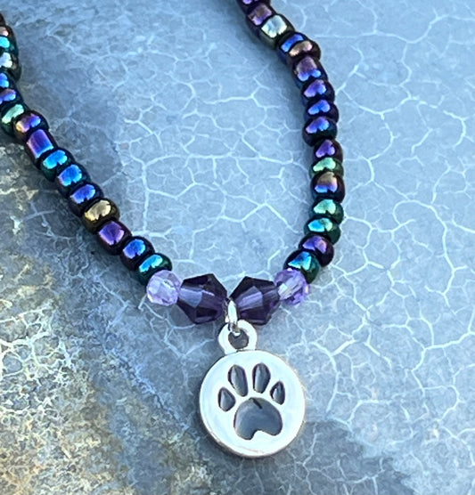 Handmade Dog Paw Anklet/Bracelet