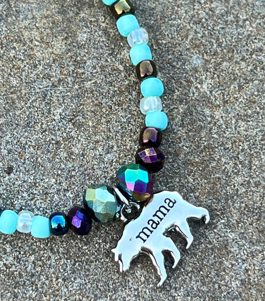 Handmade Mama Bear Anklet/Bracelet