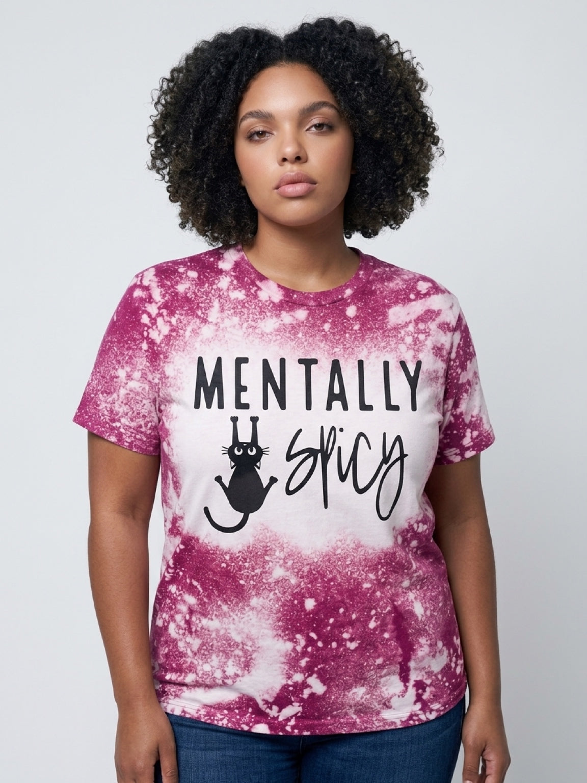 Mentally Spicy Bleach Art T-Shirt