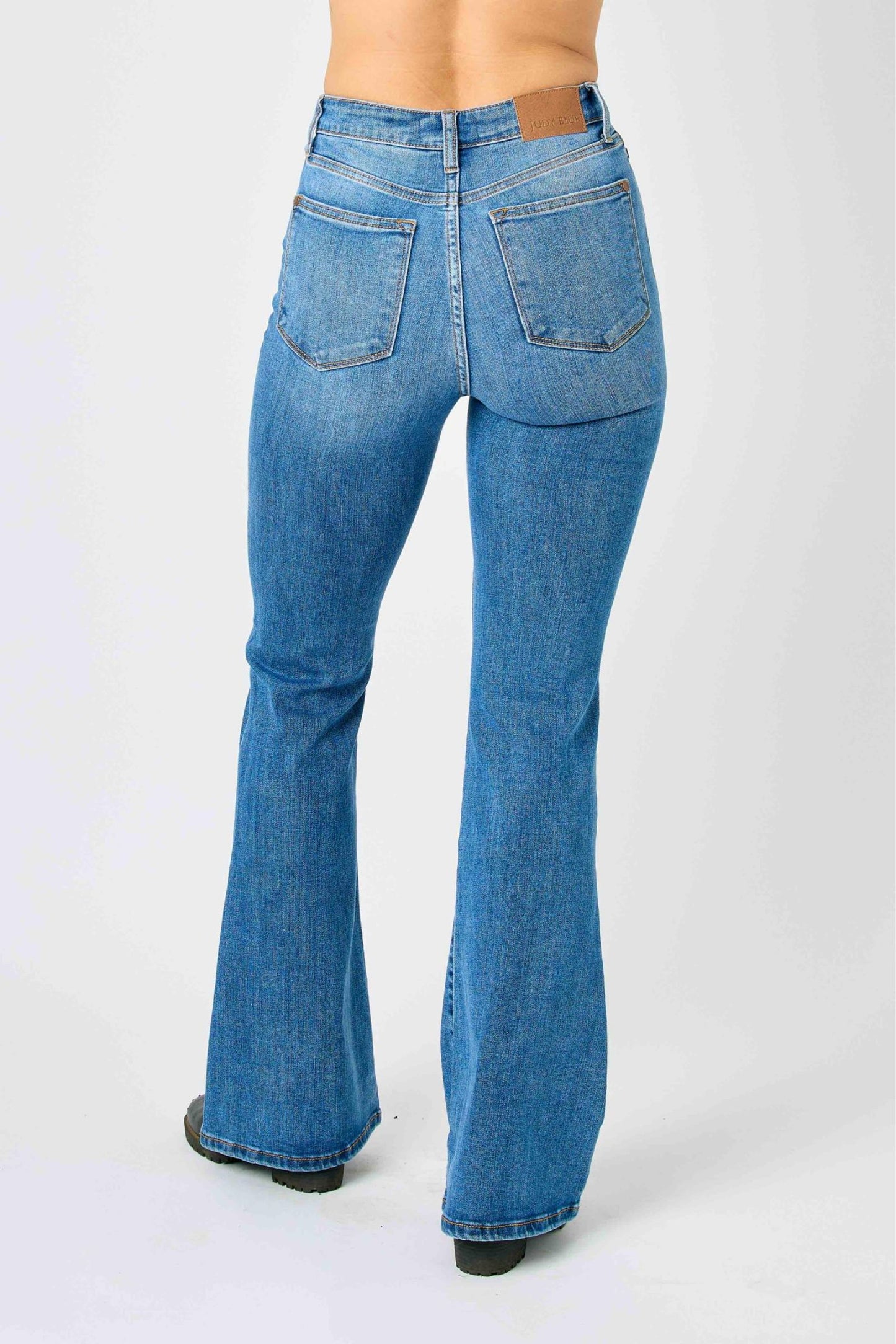In Stock - Judy Blue Flared Denim Jeans