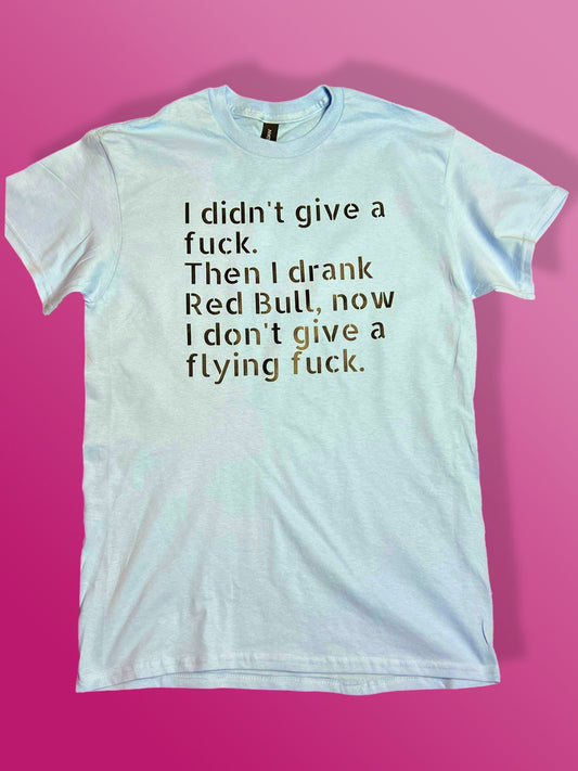 Red Bull Custom Made T-Shirt - Medium