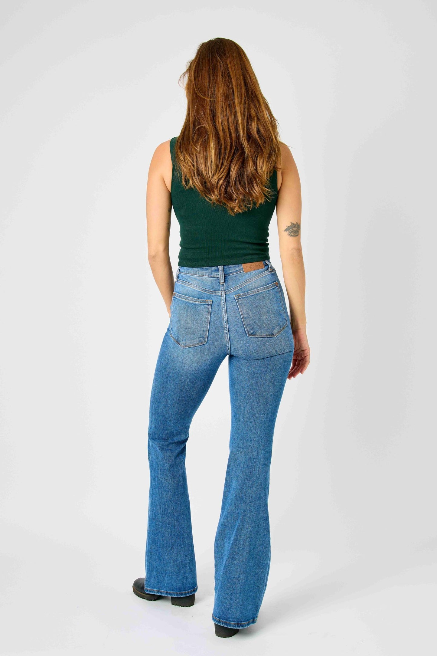 In Stock - Judy Blue Flared Denim Jeans