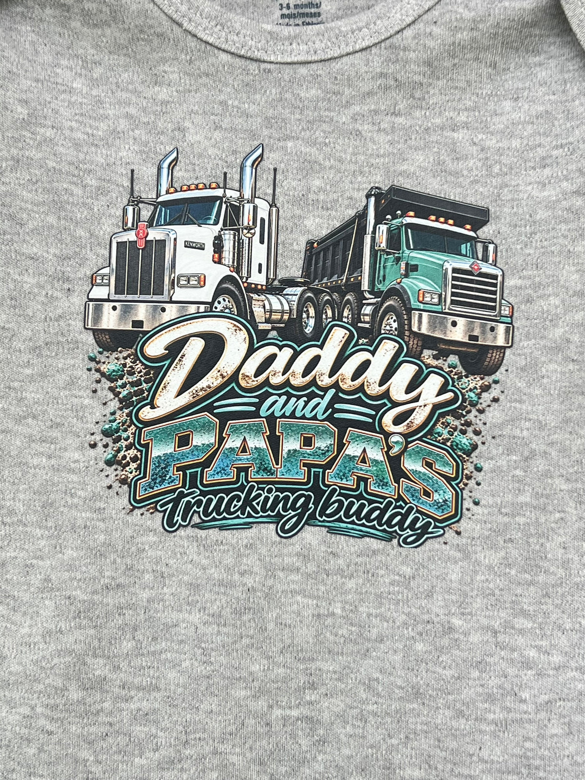 Daddy & Papa Adorable Onsie 3-6 MO