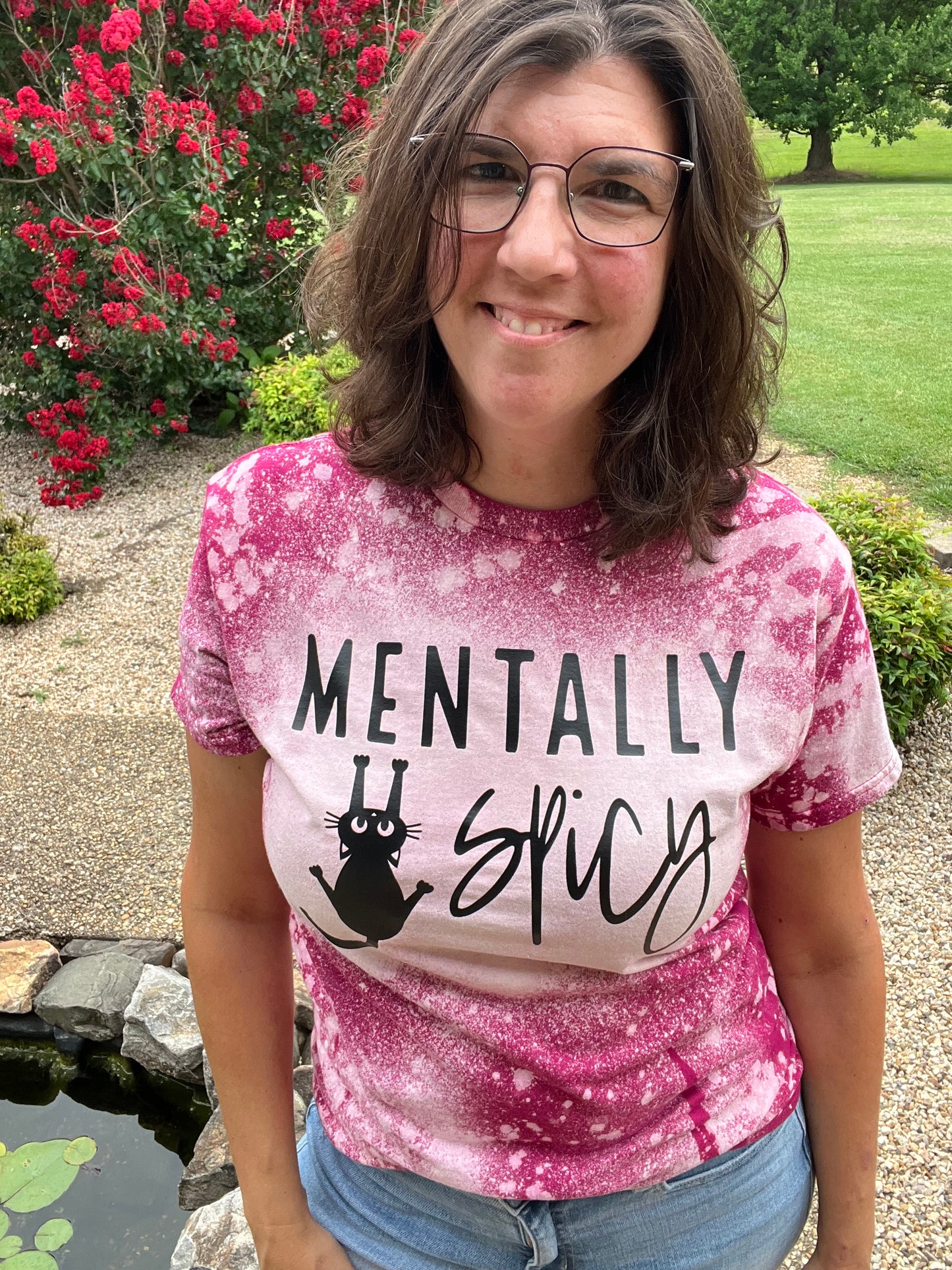 Mentally Spicy Bleach Art T-Shirt