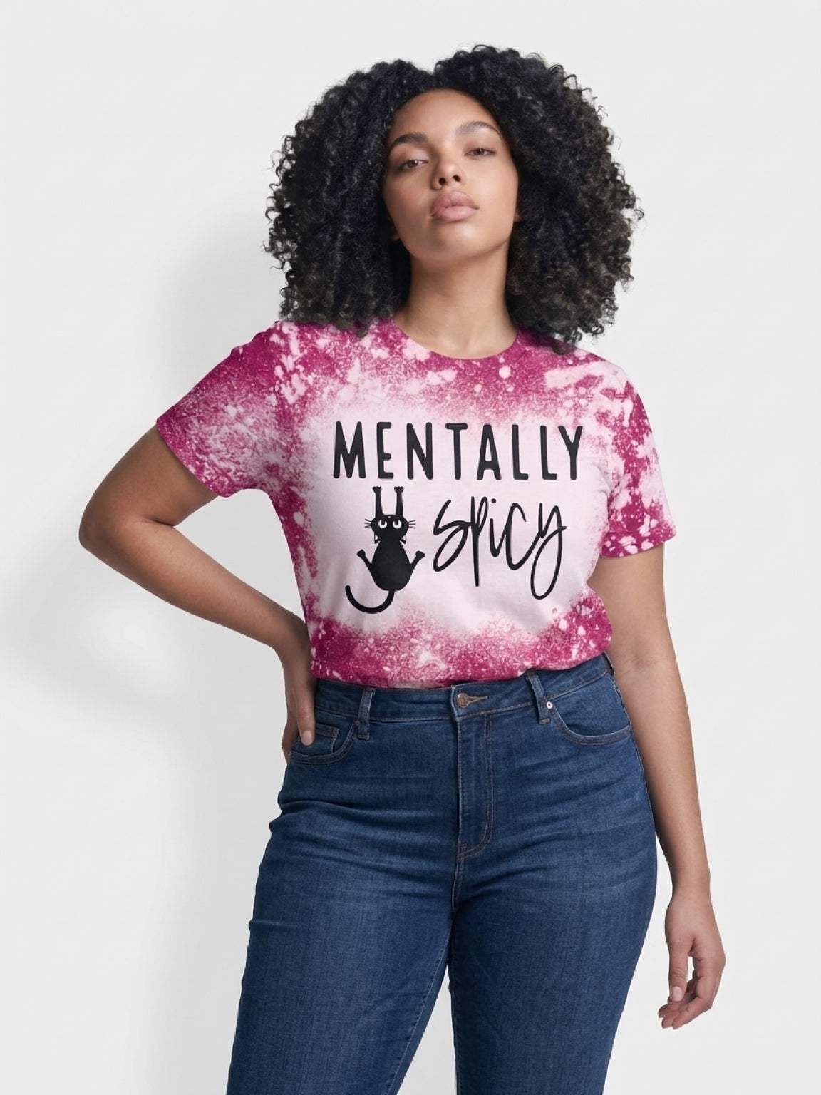 Mentally Spicy Bleach Art T-Shirt