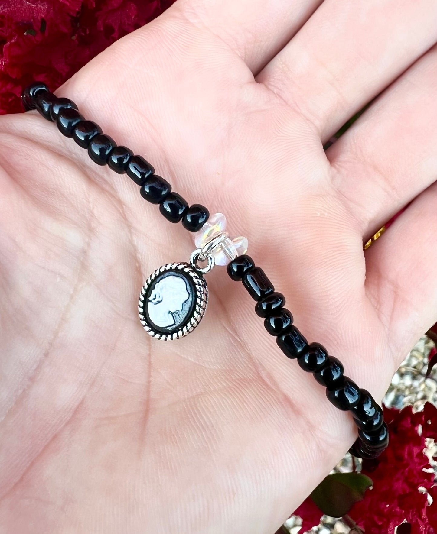 Handmade Cameo Anklet/Bracelet