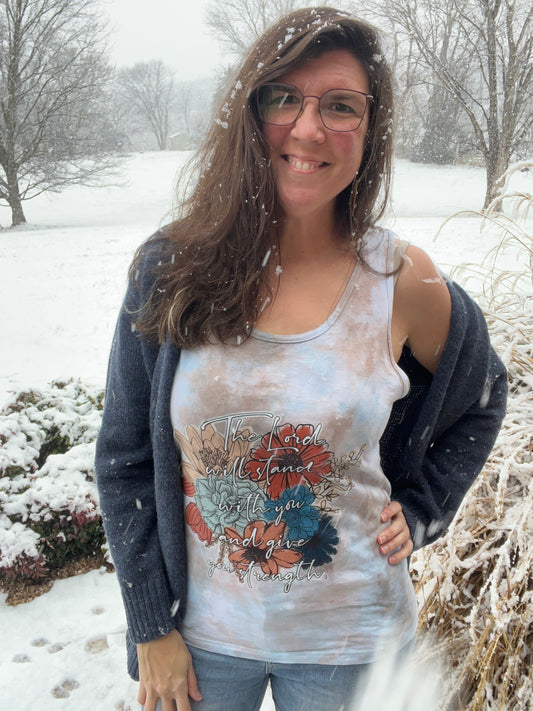 Hand Dyed Faith Tank Top