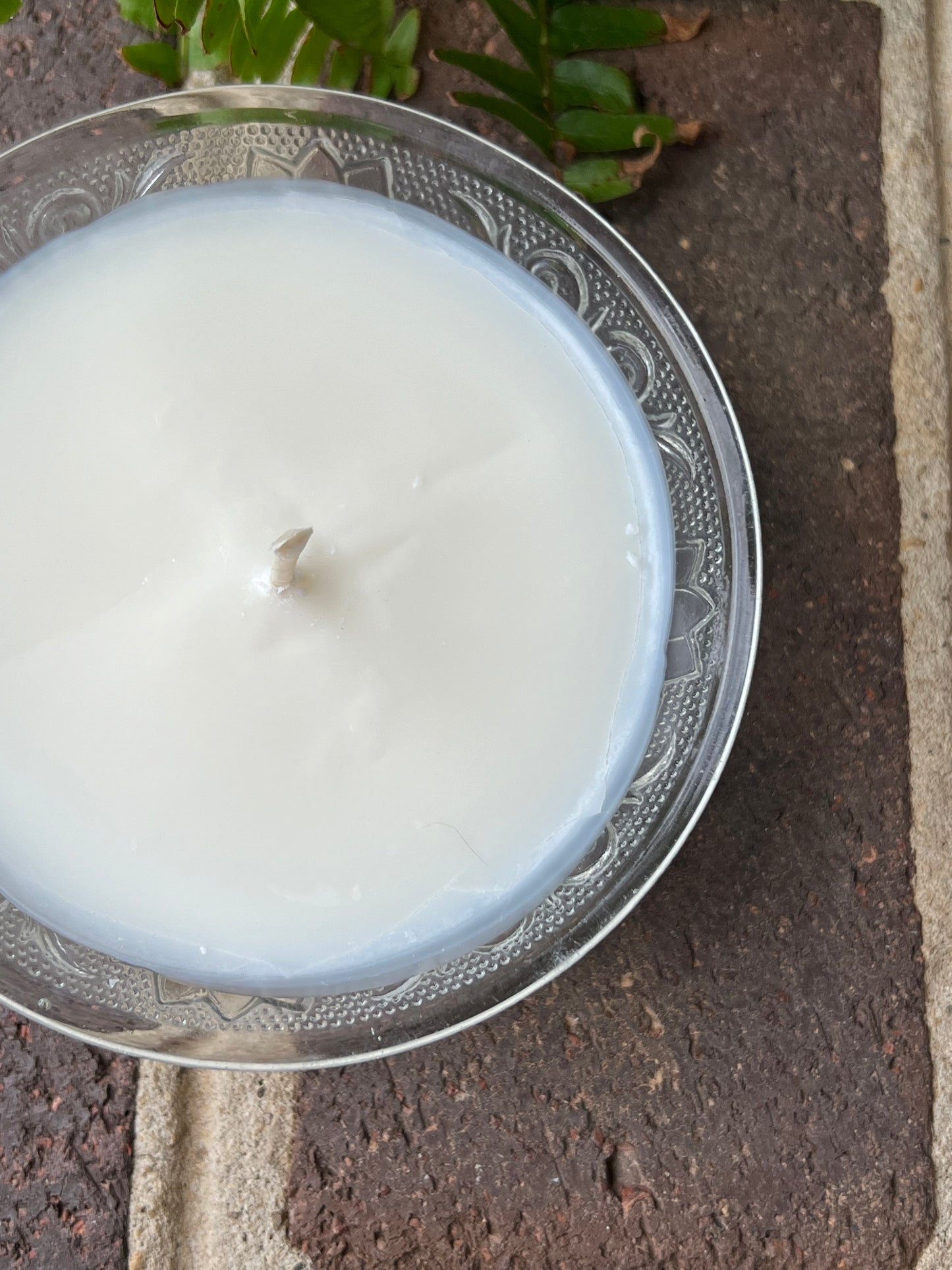 Lavender & Lemongrass Soy Candle in Vintage Dish