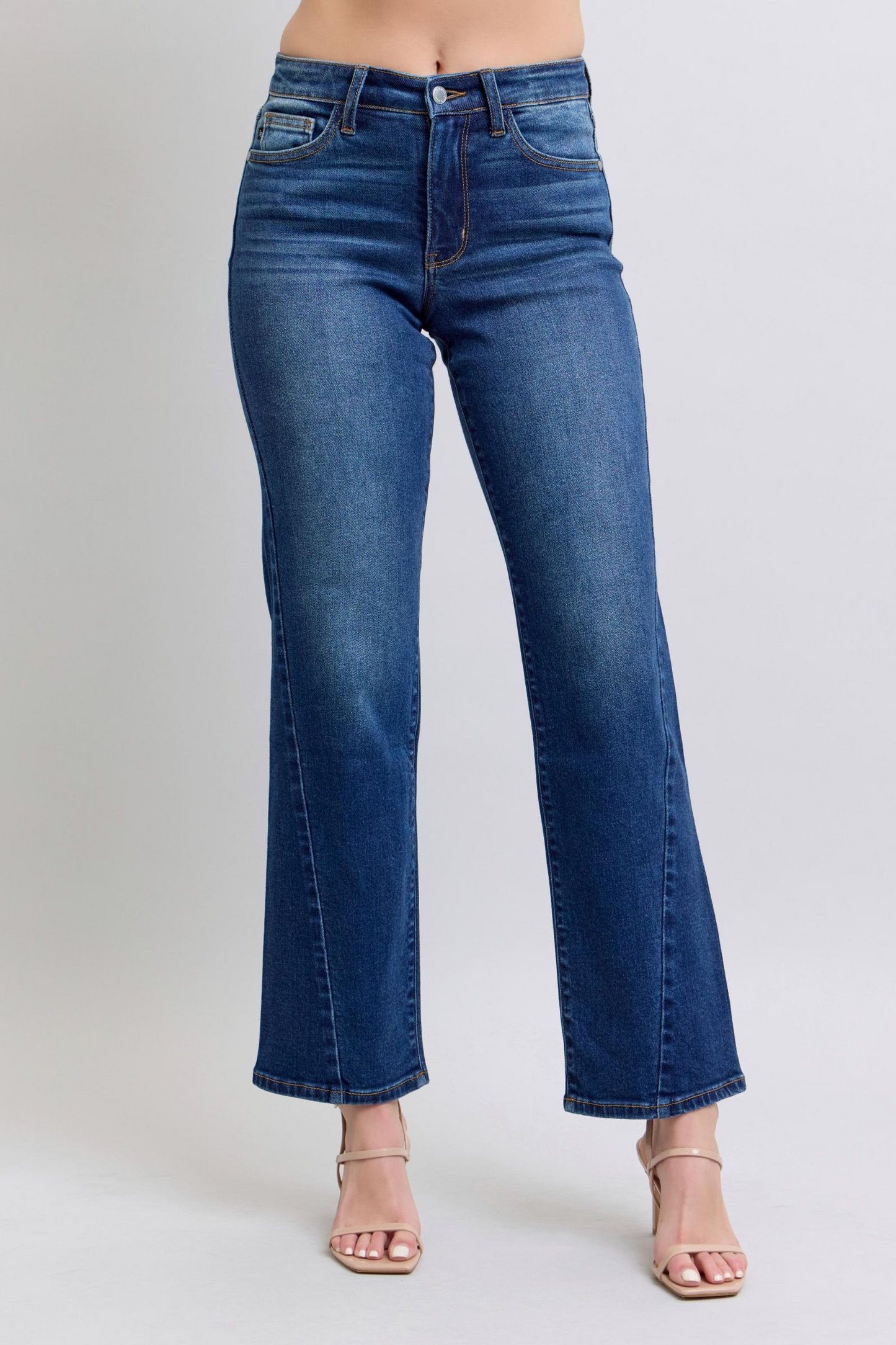 In Stock - Judy Blue Straight Leg Jeans 28” Inseam
