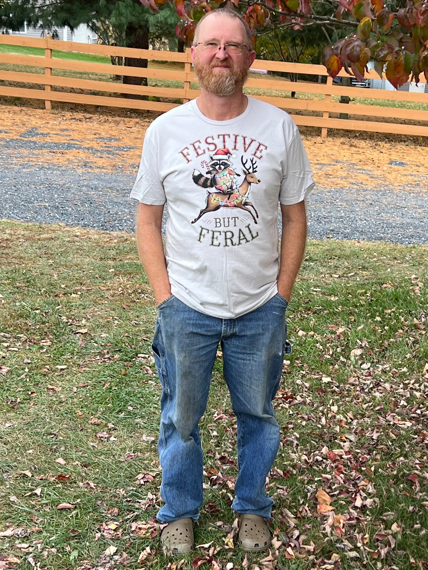 Festive & Feral Handmade DTF T-Shirt