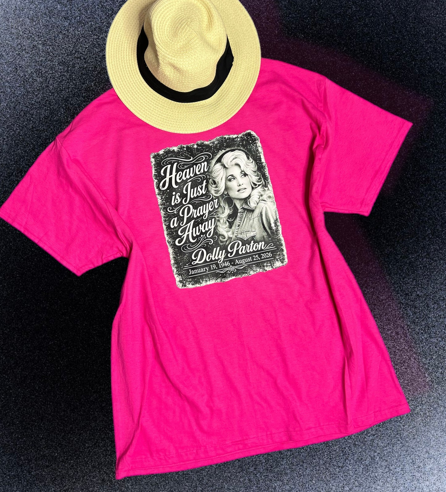 Heaven - Handmade Dolly Parton T-Shirt - XL (Copy)