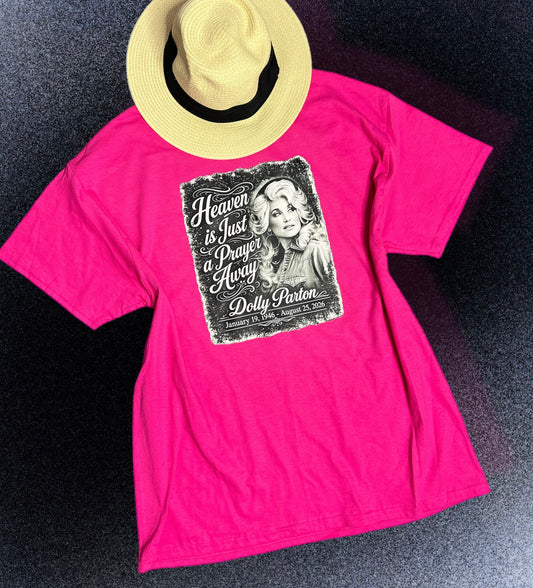 Heaven - Handmade Dolly Parton T-Shirt - XL (Copy)
