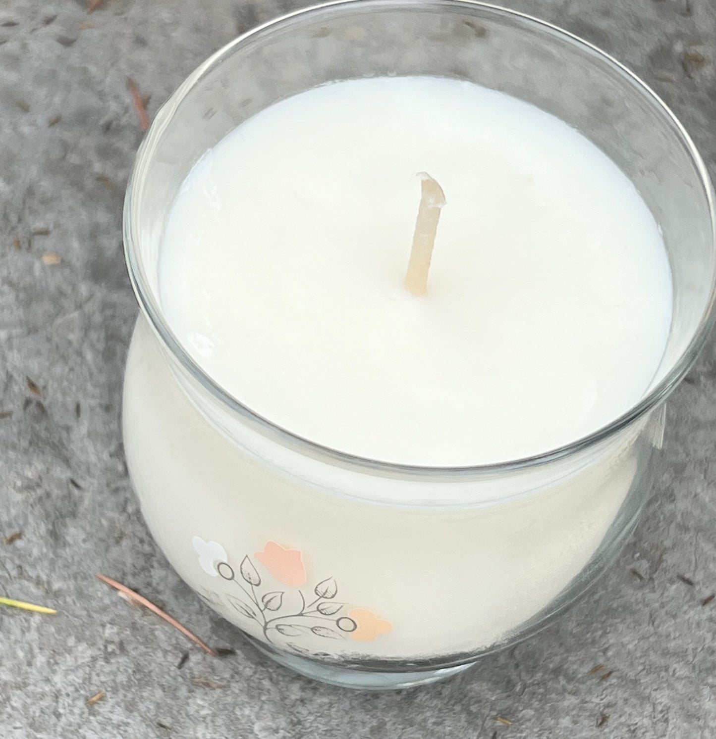 Raw Sugar Mandarin Soy Candle in Vintage Jar