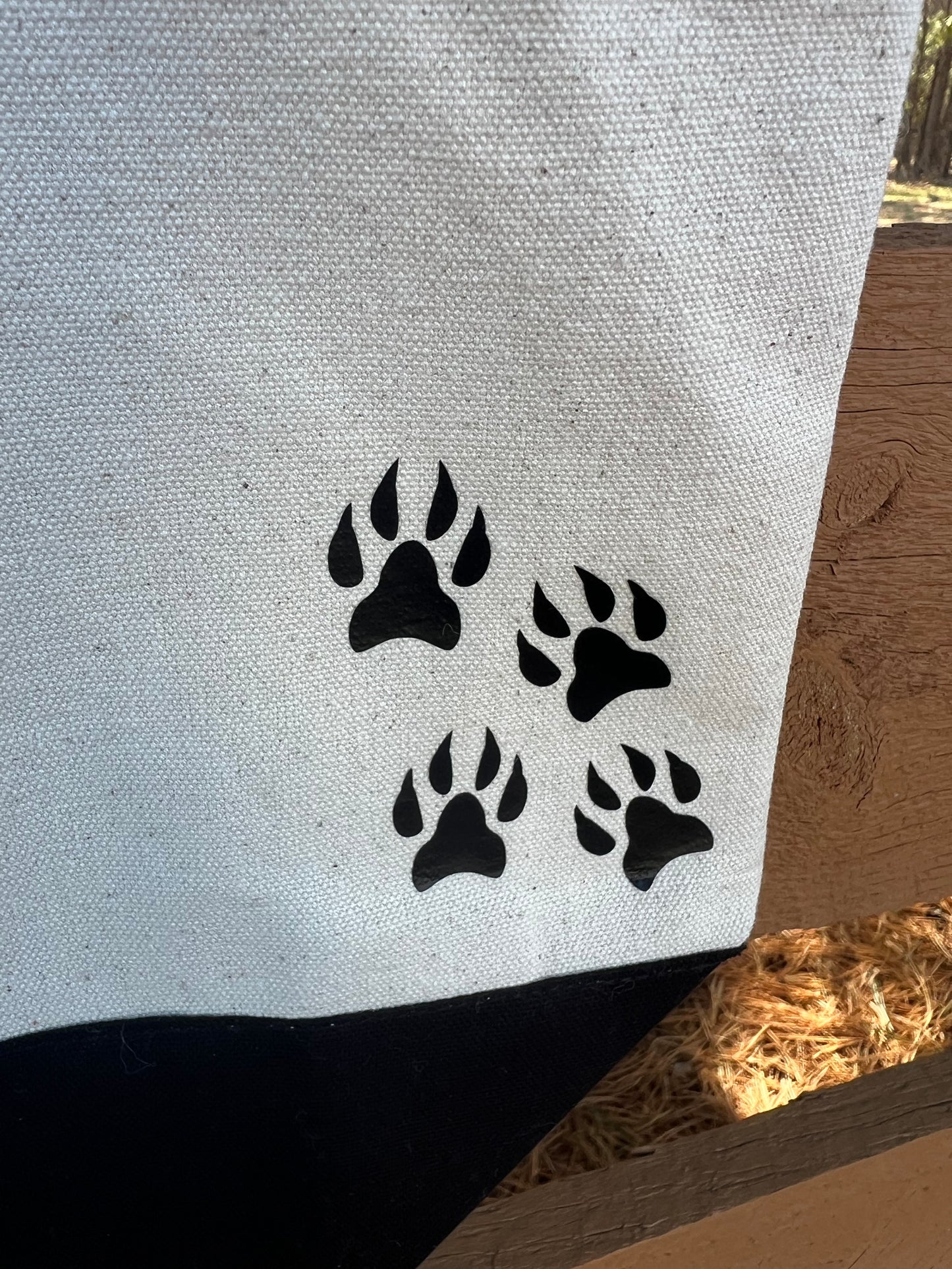 Wild & Free Wolf Tote Bag - Custom Made
