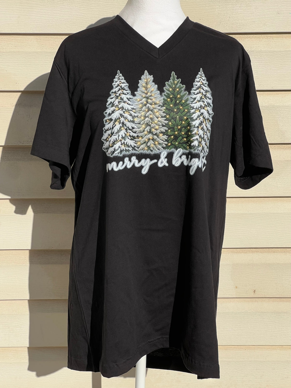 Merry & Bright V-Neck