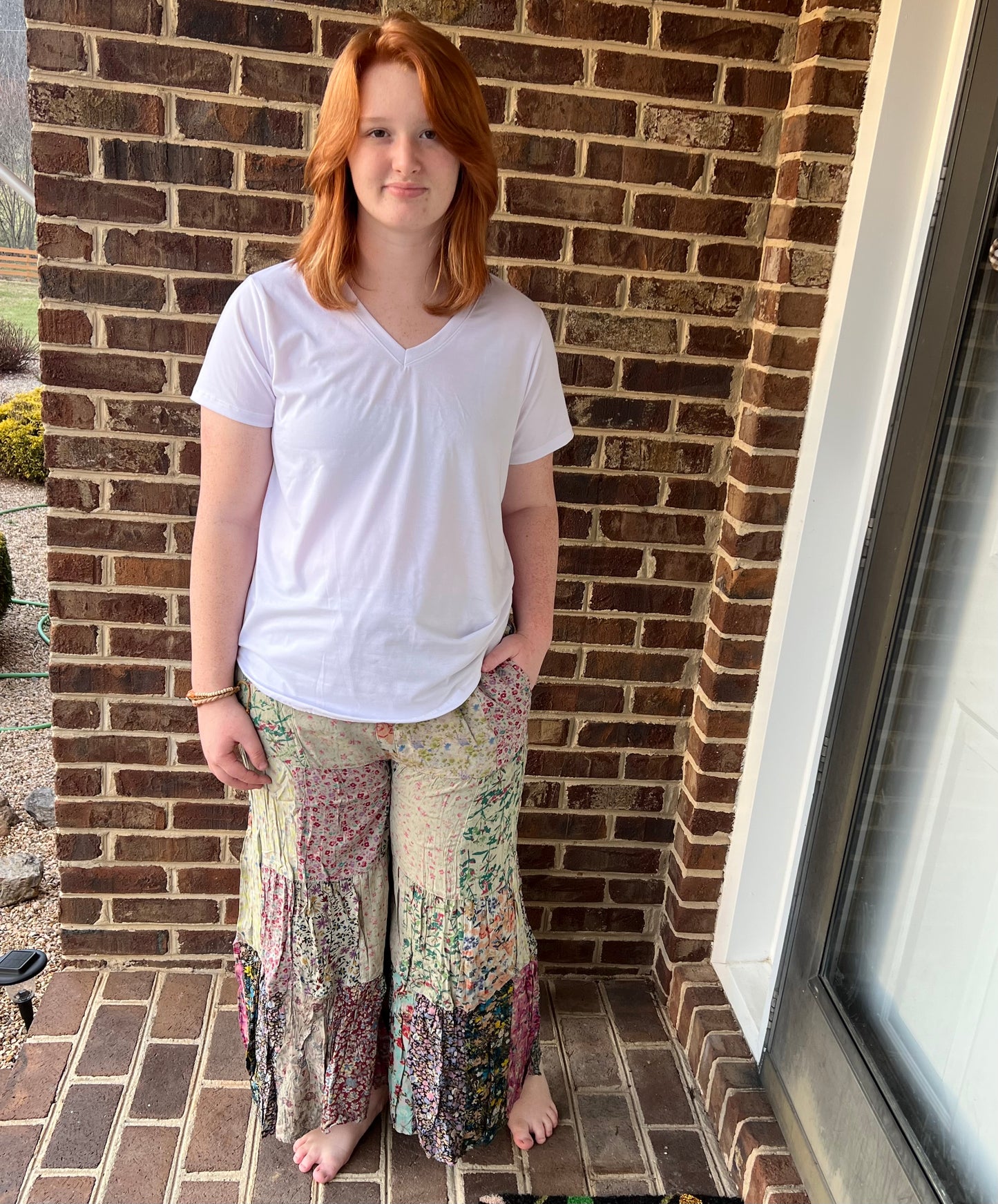 Young Threads Patchwork Pants