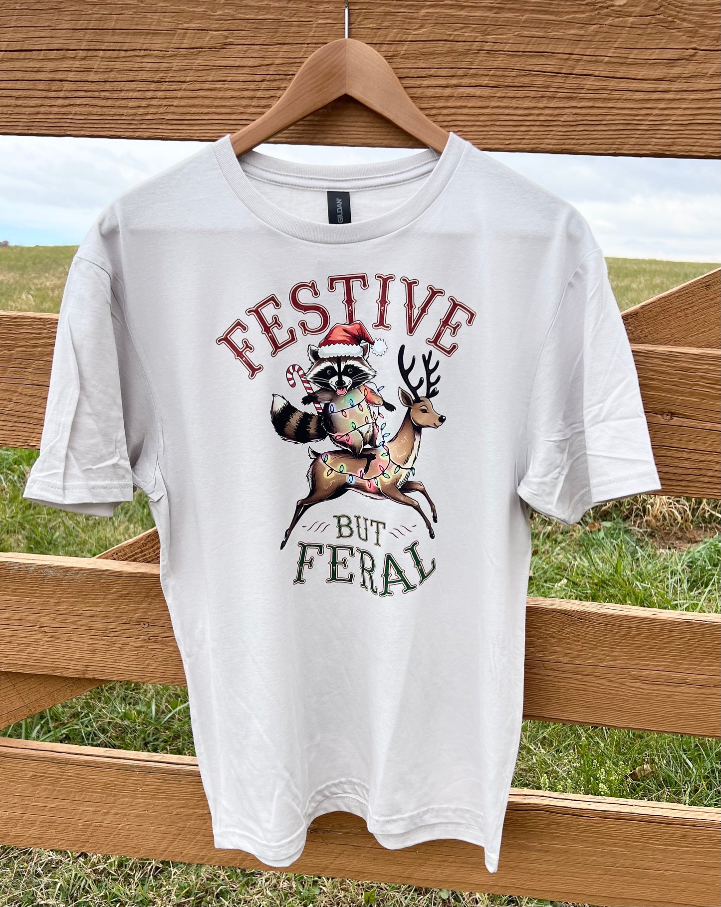 Festive & Feral Handmade DTF T-Shirt