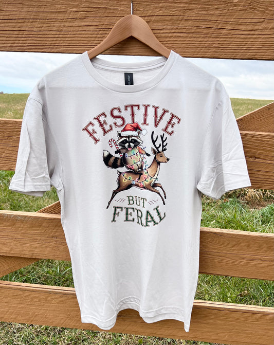 Festive & Feral Handmade DTF T-Shirt