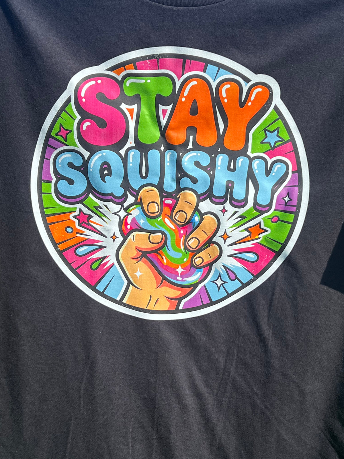 Stay Squishy Handmade T-Shirt