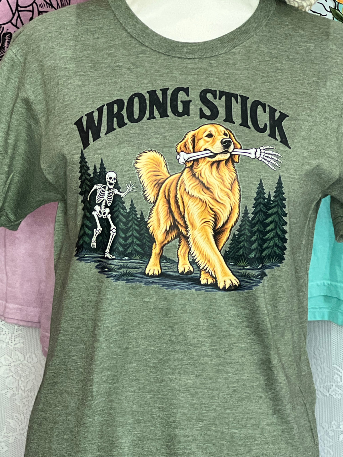 Wrong Stick Tee - S