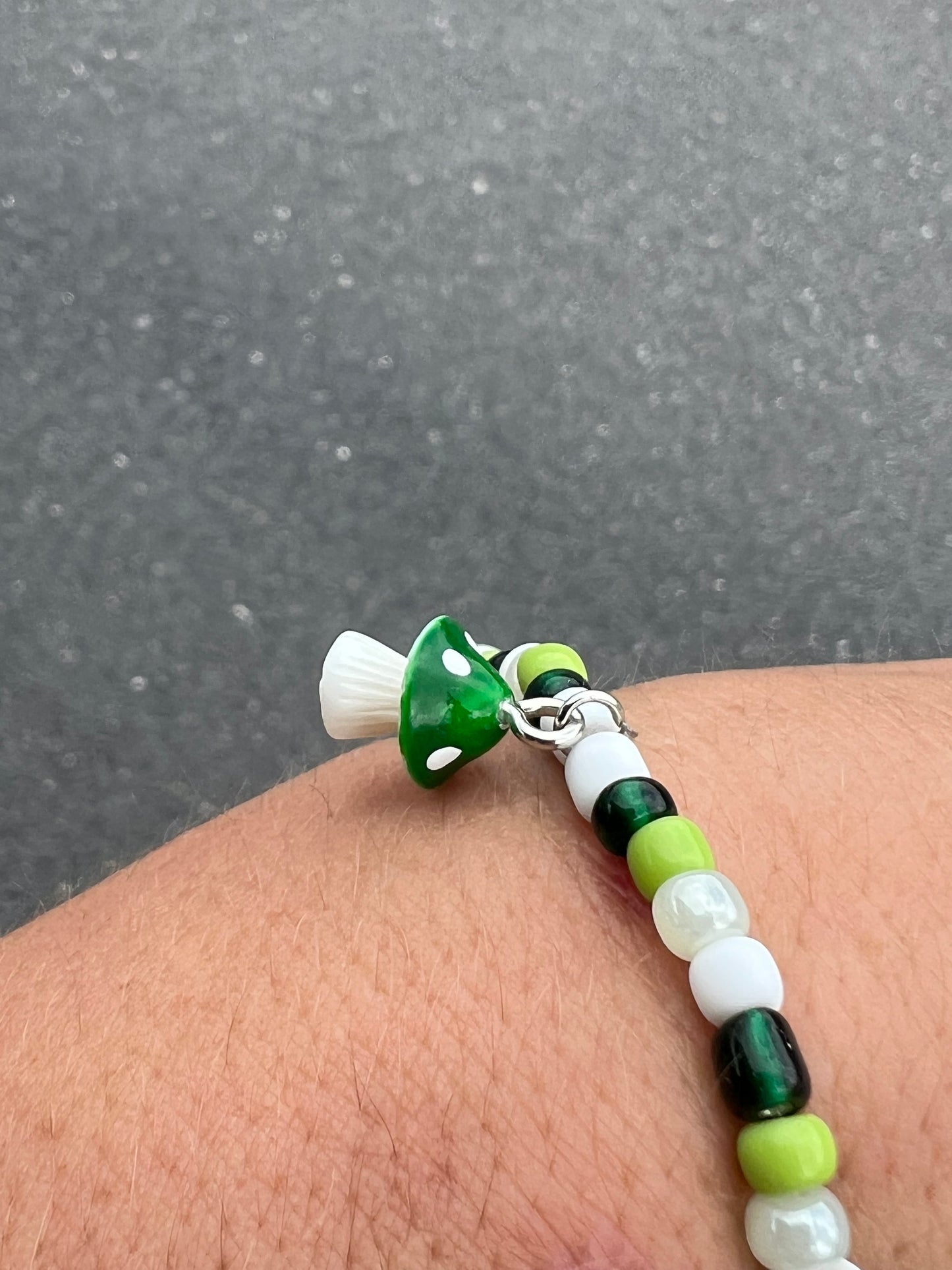 Handmade Mushroom Anklet/Bracelet