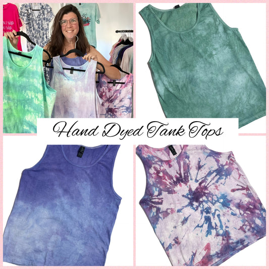 Hand Dyed Tank Tops