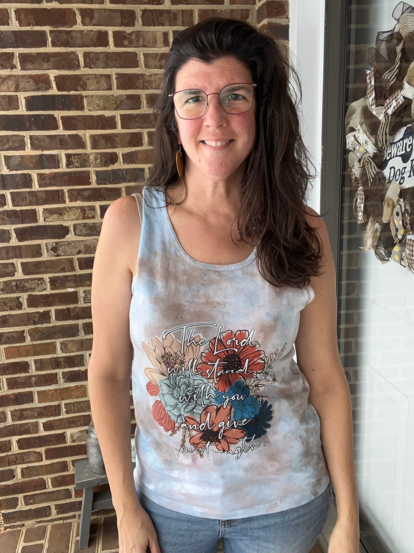 Hand Dyed Faith Tank Top