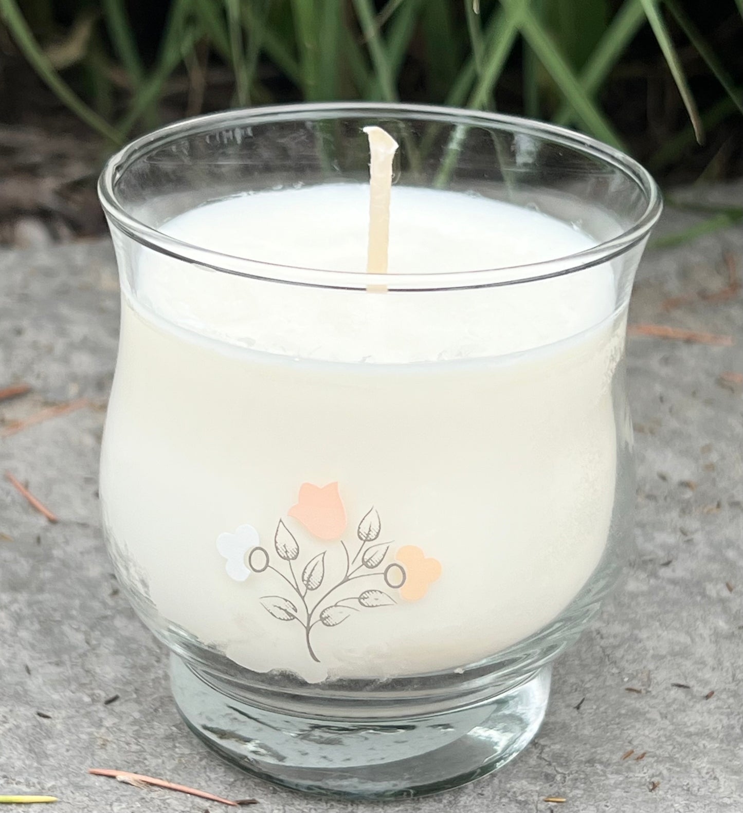 Raw Sugar Mandarin Soy Candle in Vintage Jar