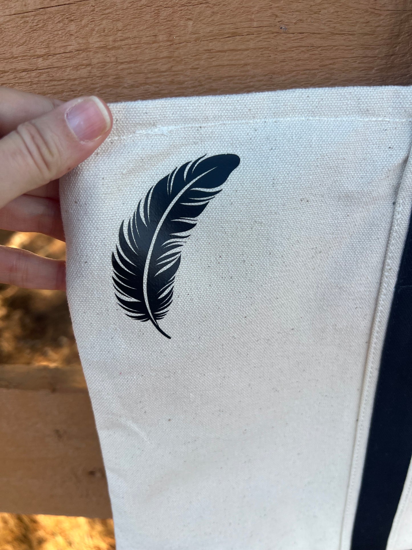 Wild & Free Wolf Tote Bag - Custom Made