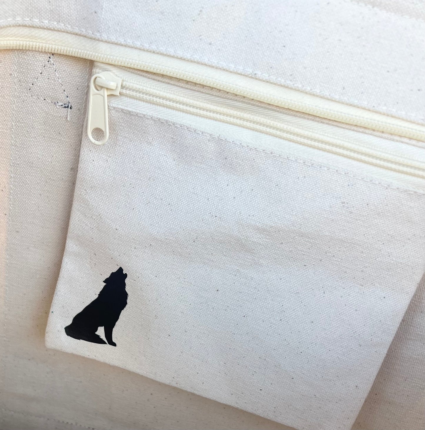 Wild & Free Wolf Tote Bag - Custom Made